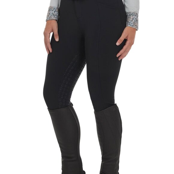 Kerrits Activewear Affinity® Pro Silicone Full Seat Riding Breech Size 42PINE / - Picture 3 of 10